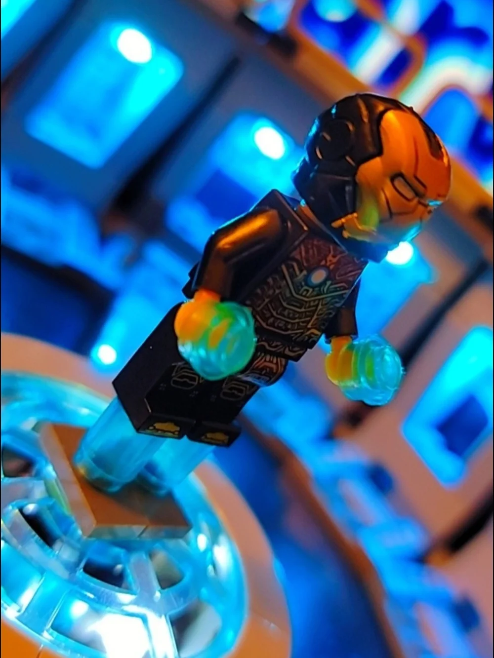 Ironman Minifigure Lego Compatible